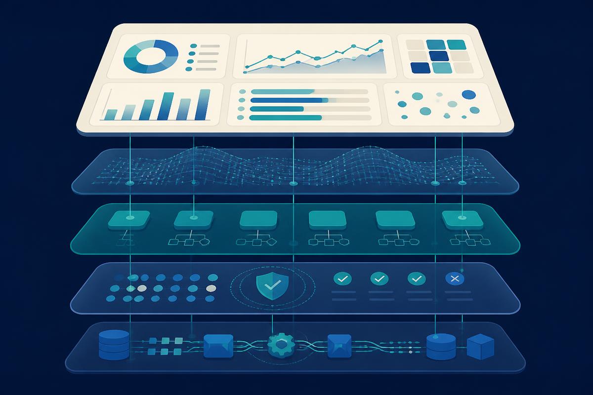 Contact-center analytics dashboard supported by historical data, metric definitions, validation and reliable data pipelines.